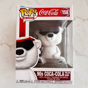 Funko Pop Ad Icons: 90s Coca-Cola Polar Bear #158 - NIB